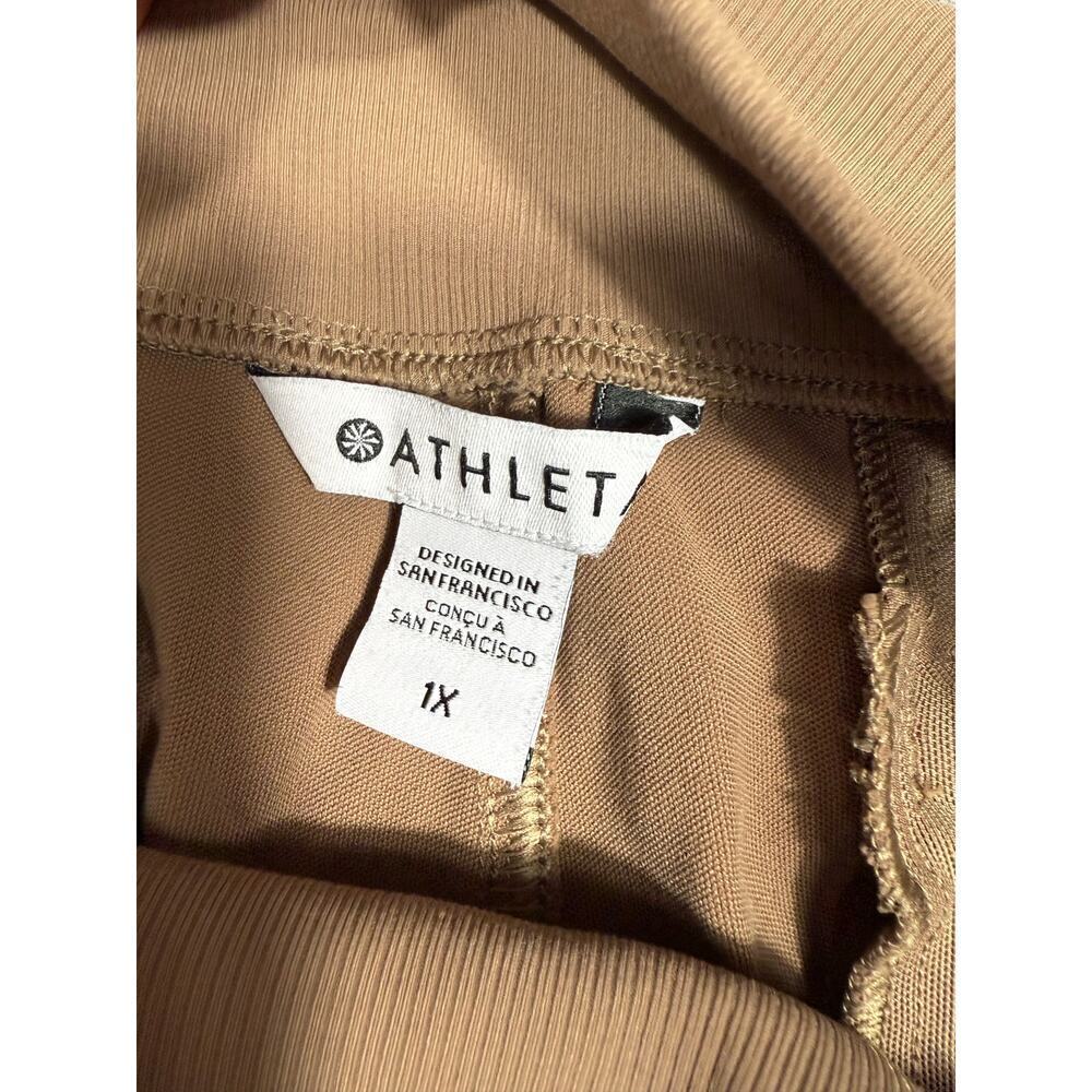 NEW- NWOT Athleta Trekkie North Joggers Tan Beige 1X - Picture 6 of 6